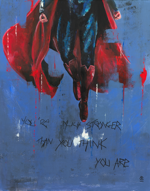 You are stronger...